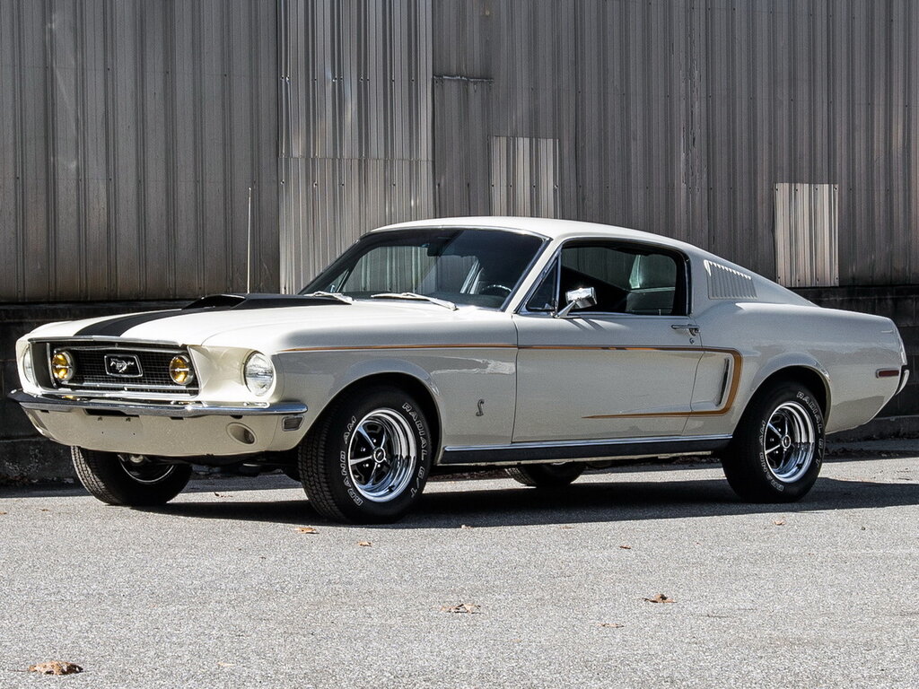 Ford Mustang (63A, 63B) 1 поколение, рестайлинг, купе (08.1966 - 08.1968)